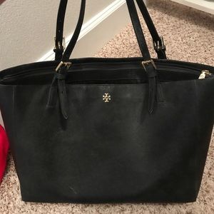 Tory Burch York buckle tote - black